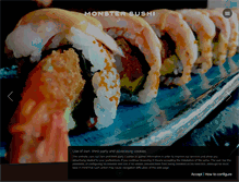 Tablet Screenshot of monstersushi.es